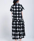 Bold Dot Flare Skirt
